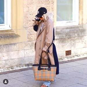 ZARA MIXED TRENCH COAT NWT